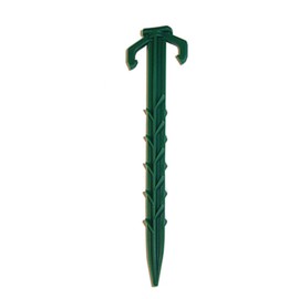 Heavy Duty Garden Stakes - Stronger Holding Power vs Metal Landscape Stakes - Made in USA - Biodegradable Over Time (No More Rusting Metal) (75, 6" EcoDuty Stakes)