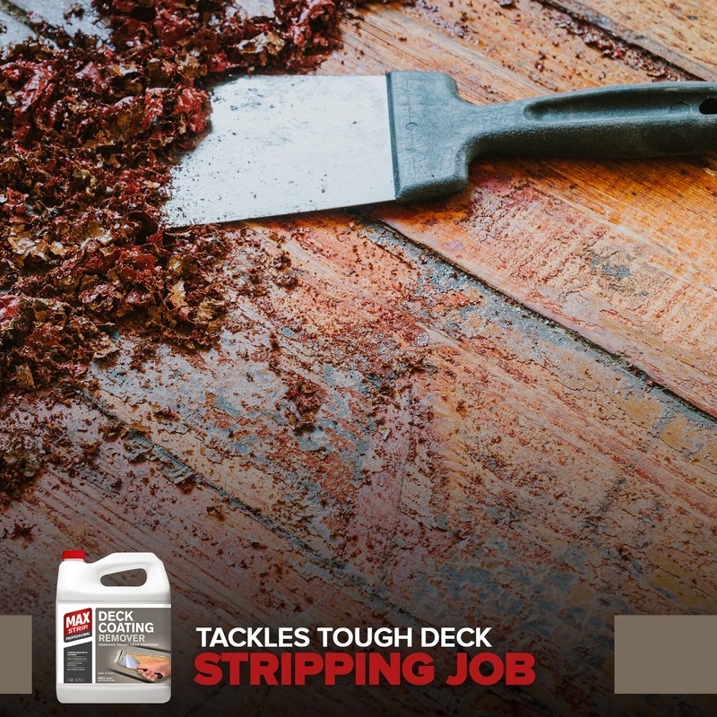 Max Strip Deck Coating Remover - 1 Gallon - Professional