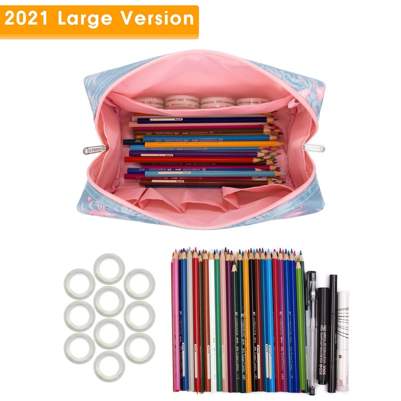 Large Makeup Bag Zipper Pouch Travel Cosmetic Organizer for Women