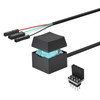 Desktop Computer PC Mechanical Power Switch: LED Power On/Off Button