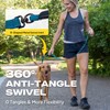 Fida 2-in-1 Slip Leads for Dogs with Double Handles, Tangle