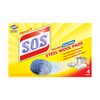 S.O.S. Steel Wool Soap Pads, 4 Count