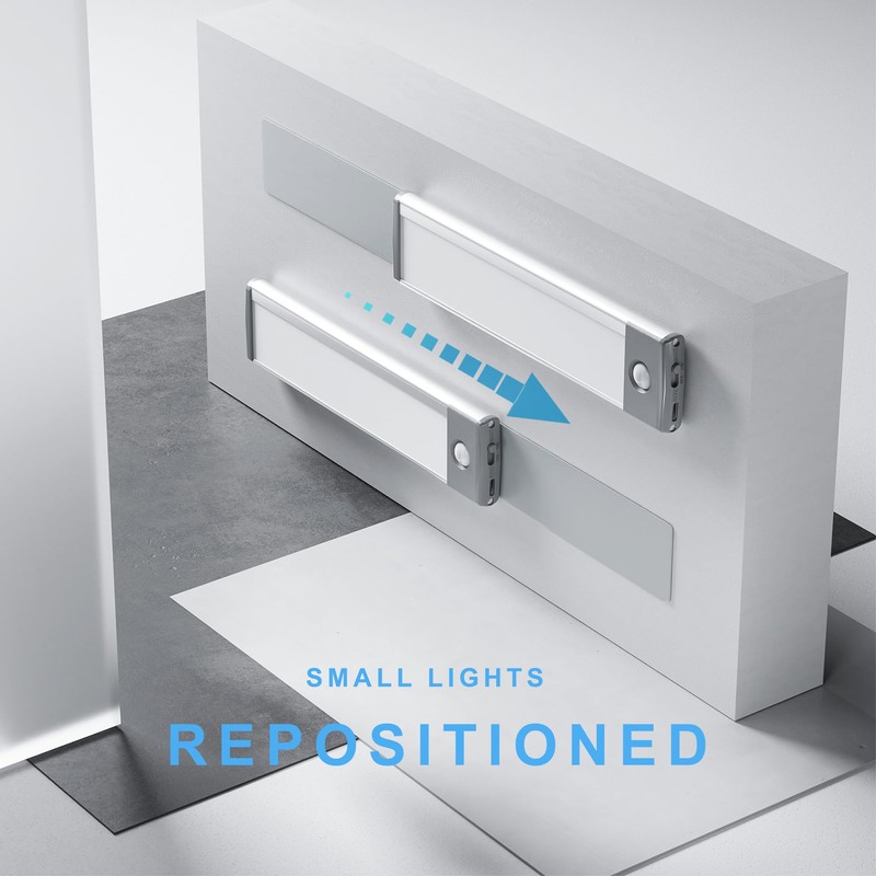 Longer Under Cabinet Lights - Magnetic Sticky Light Strip for