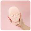 ANNAFRIS Eyelashes Extension Mannequin Head Replaced Eyelids Mannequin Head Practice