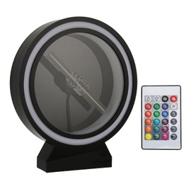 CCYLEZ de Vídeo Holográfico 3D, Ventilador Publicitario de Holograma 3D Portátil, Ventilador Holográfico 3D, Pantalla Publicitaria 3D con Cubierta Protectora Transparente