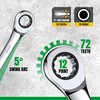 SK Ratcheting Wrench Set, Combination Wrench Set, 12-Piece, Metric 8