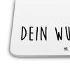 Mr. & Mrs. Panda 10er Set Personalisiertes Untersetzer Set Flamingo