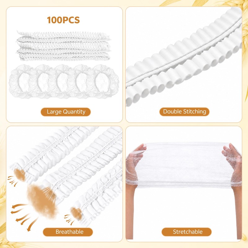 100PCS Disposable Proofing Basket Liner for Sourdough, BPA-Free, Food Grade