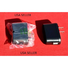 RF Engineering & Energy Resource 2-Pack 5V 1A 1000mA Univeral Wall AC USB Adapter Cell Phone Charger 100-240 VAC