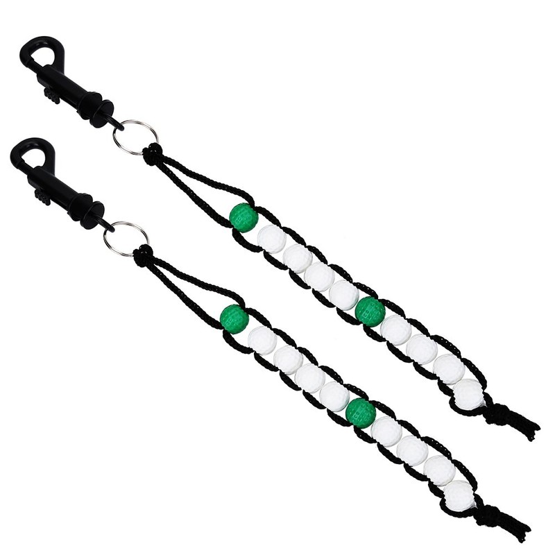 RiToEasysports Golf Score Counters, 2 Pcs/Pack Golf Bead Mark Stroke