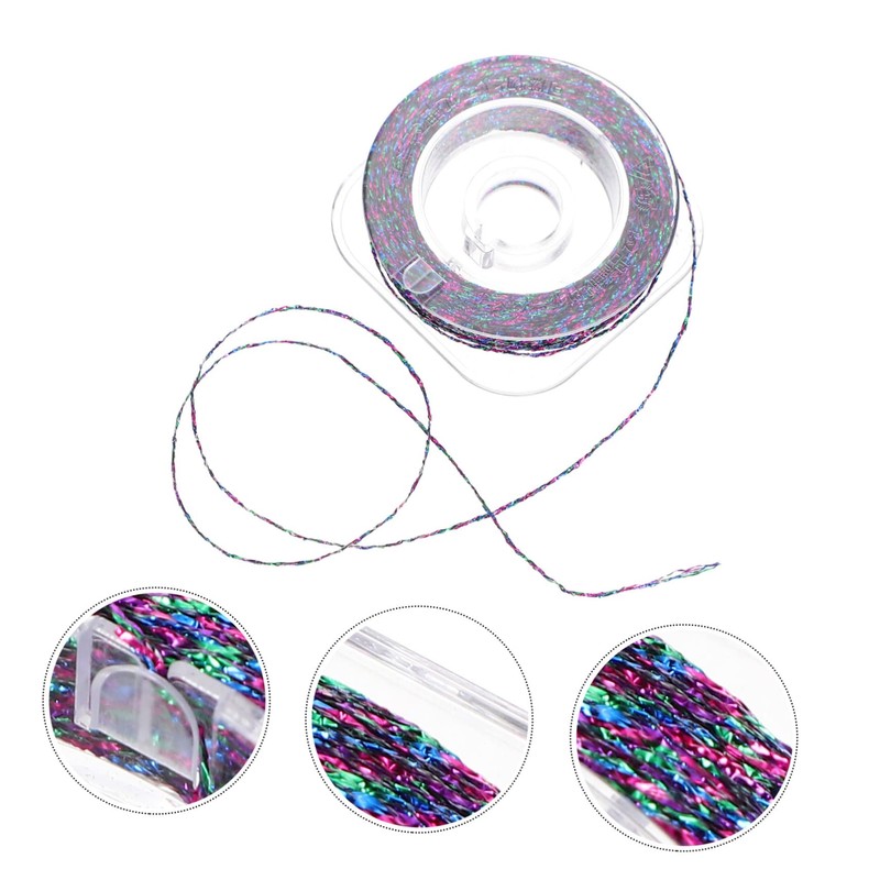 Kisangel 4rolls Fishing Rod Guide Wrapping Thread Fixing Line for