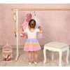 Simplicity Pink Tutu Skirt for Girls - Rainbow Princess Ballet