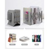 Honagu Adjustable Bookends, Metal Book Ends for Shelves Heavy Book,