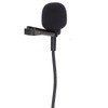 236in Wired Lavalier Microphone Clip On Lapel Condenser Mic for