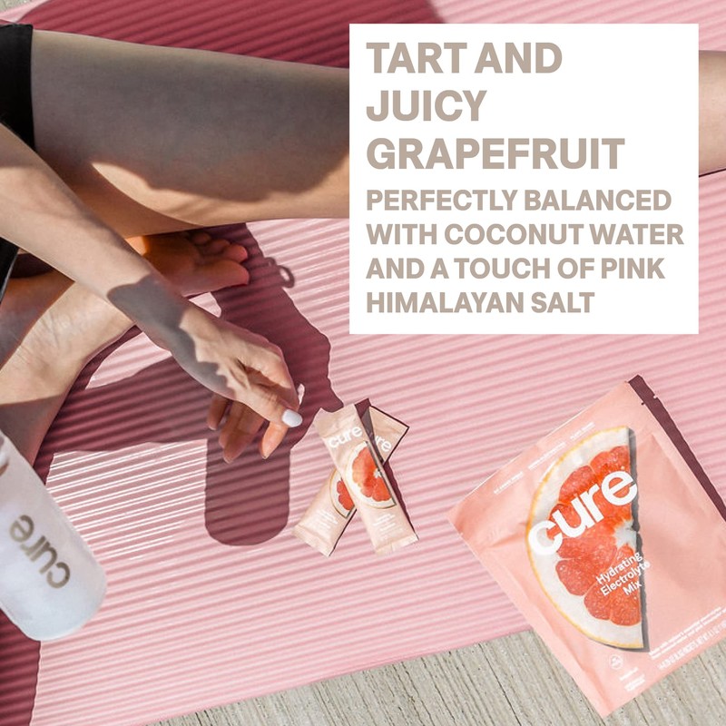 Cure Hydration | Plant-Based Electrolyte Drink Mix | No Added