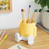 balvi Mr. Sitty Pen Holder Yellow Coloured and Original Design
