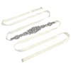 Rhinestone Wedding Dress Belt Elegant Waistbelt Clothes Accessories for Bride