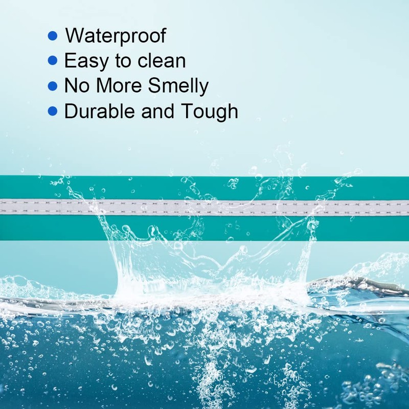 NIMBLE Dog Collar Waterproof Pet Collars Anti-Odor Durable Adjustable PVC