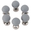 6pcs EKG Electrodes Chest Suction Ball Soft Accurate Measurement 3.0/4.0mm