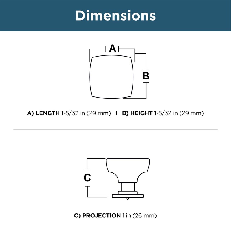 Franklin Brass Webber (10-Pack) Cabinet Knobs | Brushed Nickel Handles