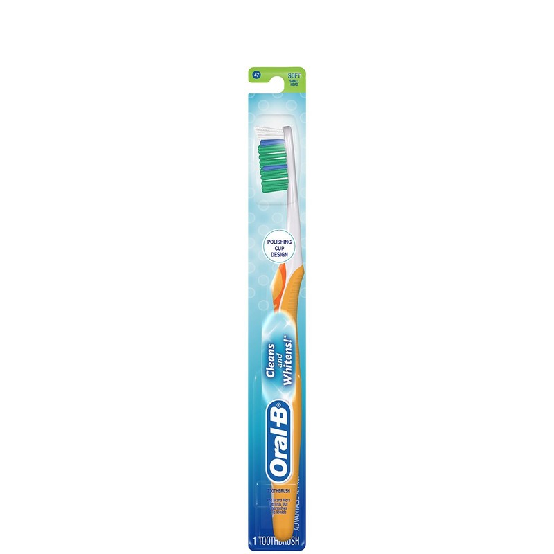 Oral-B 3D Vivid 35 Soft Manual Toothbrush, White