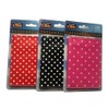 Polka Dot Passport Holder Travel Case/Cover (Pink)