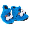 Sesame Street Cookie Monster 3D Slippers, Plush Booties, Sizes EU