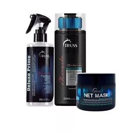 TRUSS Net Mask Bundle With Deluxe Prime Treatment and Miracle Shampoo