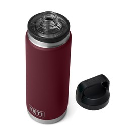 YETI YETI Rambler 26 oz Bottle, Vacuum Insulated, Stainless Steel with Chug Cap, Wild Vine Red