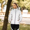 HORZE Womens Reflective Padded Jacket - Reflective Silver - 4