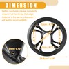 Partuto 1 Pc 12Cm Universal Bike Cranksets Protective Cover -