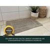 ZOLLNER Set of 2 Bath Mats – Coloured 100% Cotton,