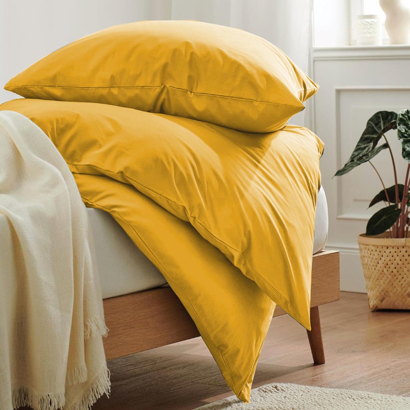 REHAN & CO Double Duvet Cover Sets – Soft Brushed
