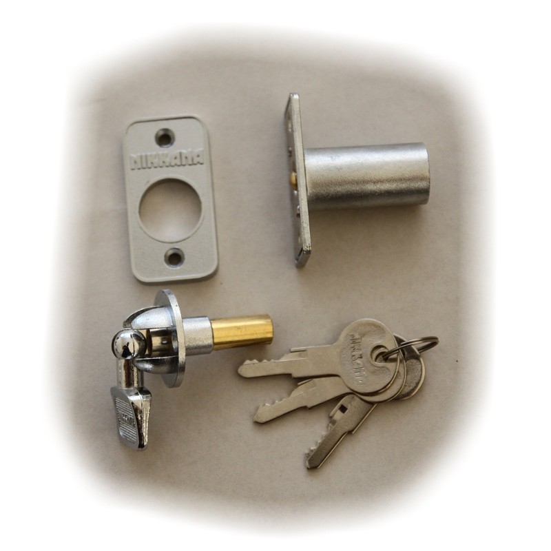Esco EA951LA-31 Double-Sided Screw Lock (For Sliding Doors 1.2 inches