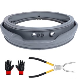 MDS47123608 Washer Door Boot Gasket Parts Compatible with LG Kenmore Washing Machine WM4070HVA/HWA, WM4270HWA, WM8000HVA/HWA,WM8100HVA, Washer Door Seal Replace AP5668418, PS6448330, 2673936