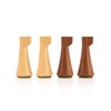 4" Reproduced Minimalist Hermann Ohme Design Chess Pieces only -