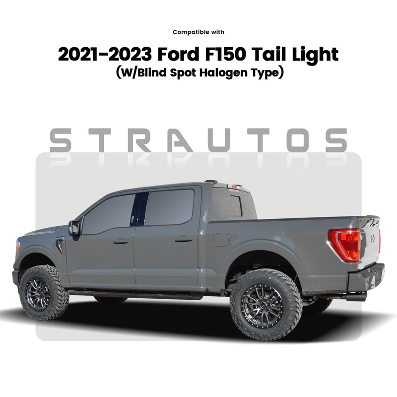 STRAUTOS Tail Lights Compatible With 2021 2022 2023 Ford F150