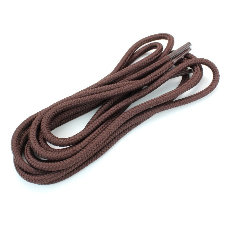 BCB Wear Round Shoelaces 3/16" Thick Solid Colors for All