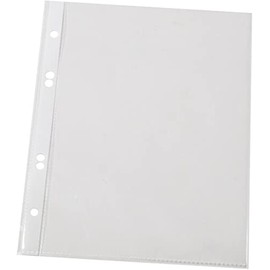 Pack of 100 Pre-Punched Poly-Pockets 148 x 210 mm A5