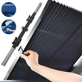 Parasol Cubre Sol Retráctil Para Parabrisas Auto O Camioneta