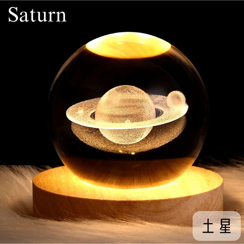 Leiasnow Table Lamp Night Light Moon Space Feeding Light Bedside