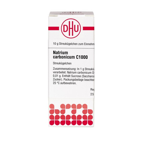 DHU Natrium carbonicum C1000 Streukügelchen, 10.0 g Globuli