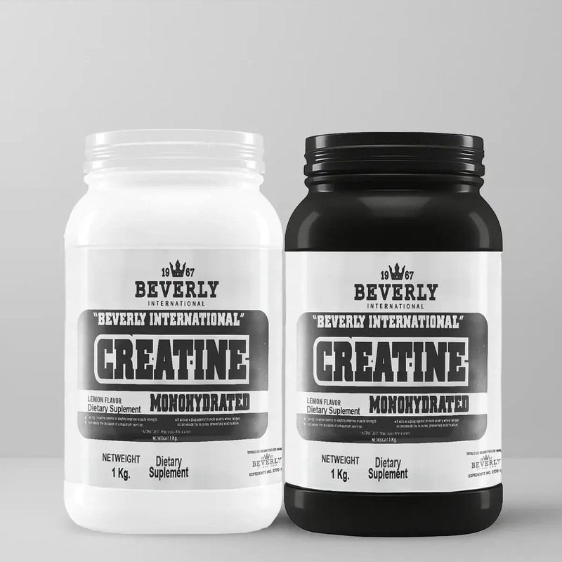 Creatina Monohidratada Beverly 1kg 200 Servicios En Polvo