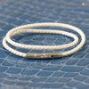 LES POULETTES BIJOUX - Women's Bracelet Double Turn Leather Braided