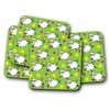 4 Set - Counting Sheep Coaster - Cute Lambs Farm