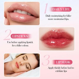 Suero vitamínico para labios, abrillantador oscuro para fumadores, crema voluminosa para desvanecer los labios oscuros e hidratar la piel seca