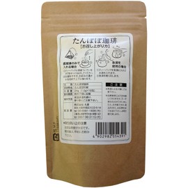 Ochano Maruko Marubishi Caffeinated Dandelion Coffee Tea Bag, 0.05 oz (1.5 g) x 16 Packs