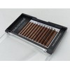 EMILYSTORES Brown Eyelash Extensions 0.10MM Lashes J B C D
