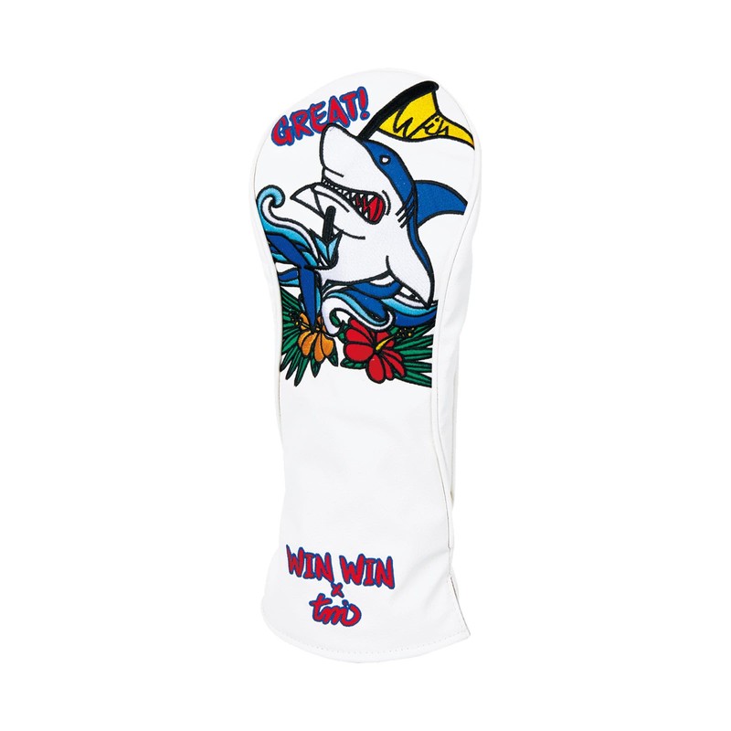 WINWIN STYLE WINWIN-WINN STYLE ALOHA SHARK HEADCOVER FOR DRIVER HC-408