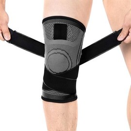 Joint protection compression two-way strap knee protector 1P L size (1084-3) 2ea